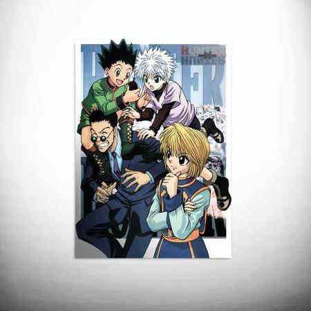 Poster Adesivo Anime Hunter x Hunter Grupo 2 - Cogumelo Corp