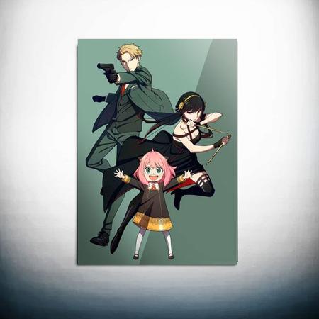 Poster Adesivo Anime Spy x Family 2 - Cogumelo Corp - Pôster