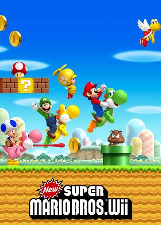 Cartaz Decorativo Super Mario Bros Sortido 25x35 Jogo com 8