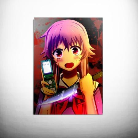 Adesivo de Parede Anime Mirai Nikki 1.50x1.00