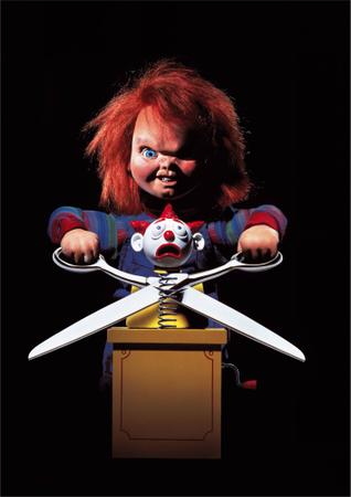 Quadro Decorativo Poster Chucky O Boneco Assasino filme Emoldurado 30x42cm  no Shoptime