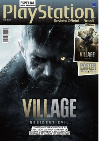 Imagem de Pôster - Resident Evil 8: Village Playstation Bookzine