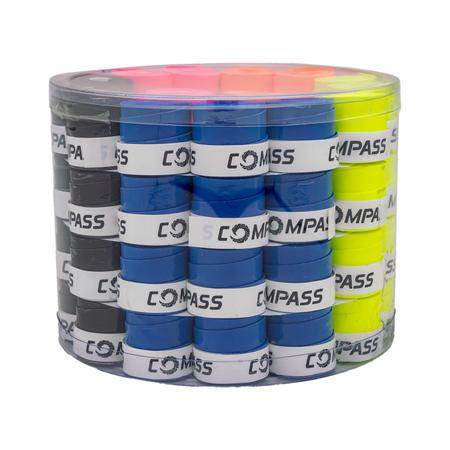 Imagem de Pote com 60 Overgrip Compass Colors