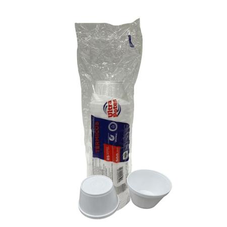 Imagem de Pote de Isopor 300ml Ultratherm com 500 unidades - Mantenha suas Bebidas Quentes com Praticidade, Alta Capacidade Térmica