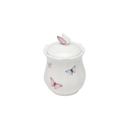 Imagem de Pote De Porcelana Com Tampa Borboletas 350Ml Wolff