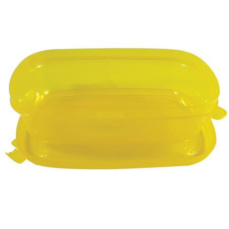 Imagem de Pote Hermético de 1400ml Cores Variadas Freezer Microondas Amarelo
