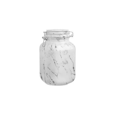 Imagem de Pote hermético em vidro Hauskraft Marble 2 litros