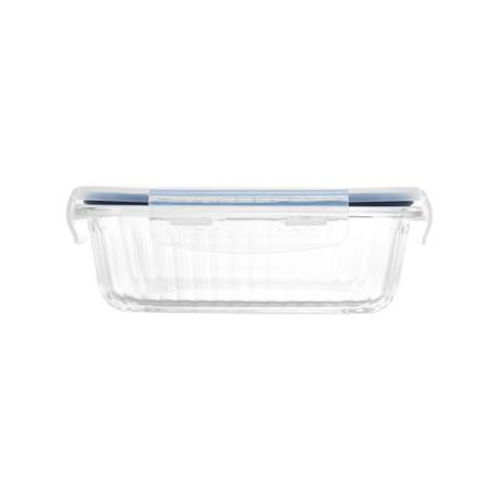 Pote Hermético Vidro Resistente A Calor Tampa Plástica 640Ml - WOLFF GOURMET Imagem de Pote Hermético Vidro Resistente A Calor Tampa Plástica 640Ml