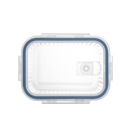 Pote Hermético Vidro Resistente A Calor Tampa Plástica 640Ml - WOLFF GOURMET Imagem de Pote Hermético Vidro Resistente A Calor Tampa Plástica 640Ml