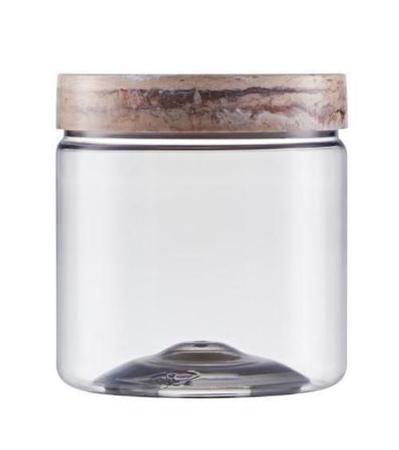 Pote Mantimento Bege Travertino 1.000Ml - Bandeirante Imagem de Pote Mantimento Bege Travertino 1.000Ml - Bandeirante