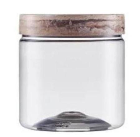 Pote Mantimento Bege Travertino 1.000Ml - Bandeirante Imagem de Pote Mantimento Bege Travertino 1.000Ml - Bandeirante