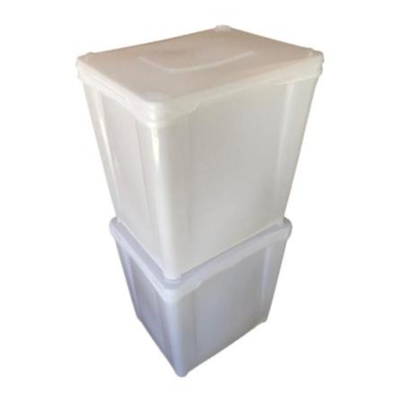 Imagem de Potes Para Mantimentos Plastico - Kit 02 Peças