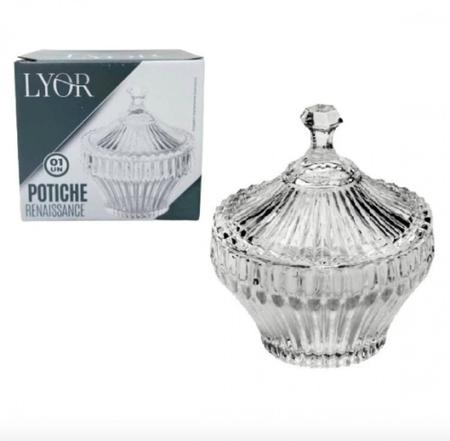 Imagem de Potiche Decorativo Cristal Renaissance - Lyor