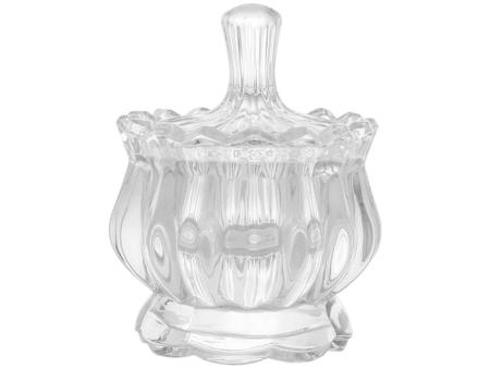 Potiche Decorativo de Cristal 11cm Lyor Mali Imagem de Potiche Decorativo de Cristal 11cm Lyor Mali