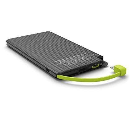 Imagem de Power Bank Carregador Portátil Bateria Externa Preto Pineng 5000mah