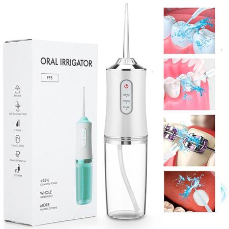Power Floss Irrigador Oral Limpeza Profunda Dente - Correia Ecom Imagem de Power Floss Irrigador Oral Limpeza Profunda Dente