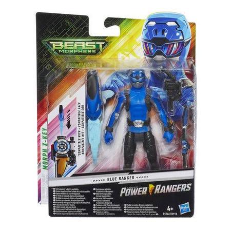Imagem de Power Rangers Beast Morphers Figura Básica 15 Cm Blue Ranger E5942/E5915 Hasbro
