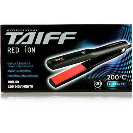 Imagem de Prancha Alisadora de Cabelo Taiff Red Ion