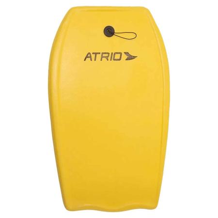 Imagem de Prancha Bodyboard Atrio Com Pegada Ergonômica Junior Amarelo Esporte Praia Atrio - ES427