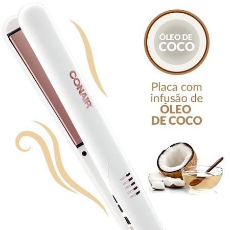 Imagem de Prancha Conair Infusion  Óleo de Coco