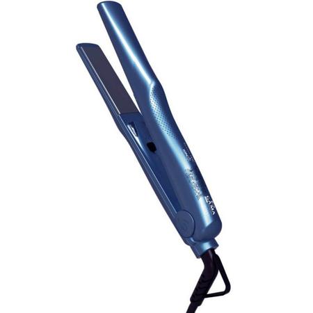 Prancha de Cabelo Gama Italy Beauty Pro Ion Bivolt Azul Cabo