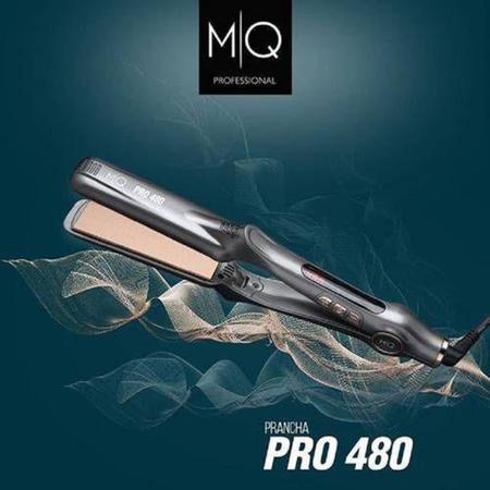 Imagem de Prancha De Cabelo MQ Professional Titanium Pro 480 Chumbo 480ºF/250ºC Bivolt - Mq Hair -