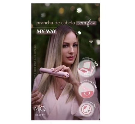 Imagem de Prancha de Cabelo Sem Fio - My Way 230C - MQ Hair