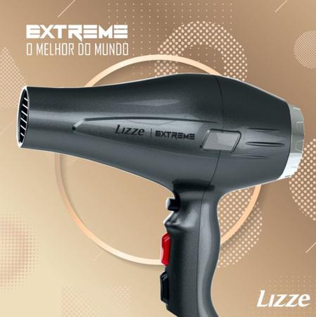 Imagem de Prancha Extreme Lizze 250º 220v + Modelador Cachos Lizze + Secador Extreme Lizze 2400w 220v