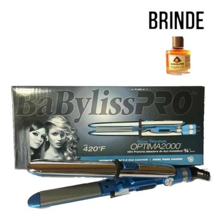 Imagem de Prancha Super Nano Titanium Babyliss Pro Optima Mini 2000