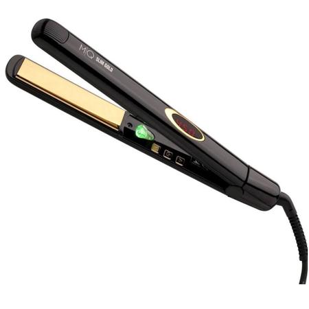 Imagem de Prancha unique slim titanium - gold mq hair para progressiva