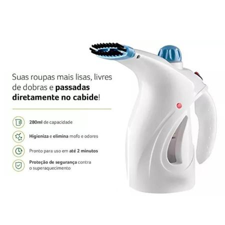 Praticidade Em Suas Mãos: Vaporizador Roupas A Vapor 110V - MR Imagem de Praticidade Em Suas Mãos: Vaporizador Roupas A Vapor 110V