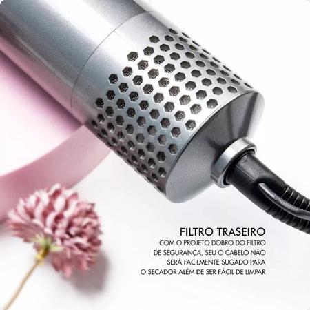 Praticidade No Dia A Dia: Escova 5 Em 1 Secador Cabelo - Dk Imagem de Praticidade No Dia A Dia: Escova 5 Em 1 Secador Cabelo