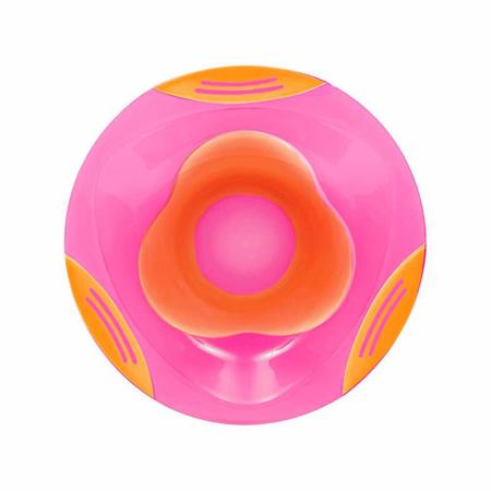 Imagem de Pratinho com Ventosa - Refeição Bebê - 220ml - Fun - Rosa - Buba