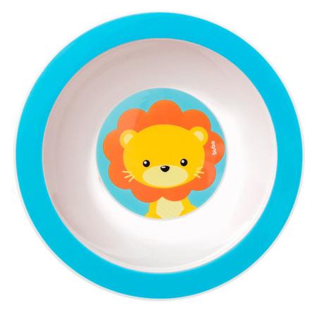 Imagem de Pratinho Infantil Bebê Bowl Animal Fun Leão 350ml Buba