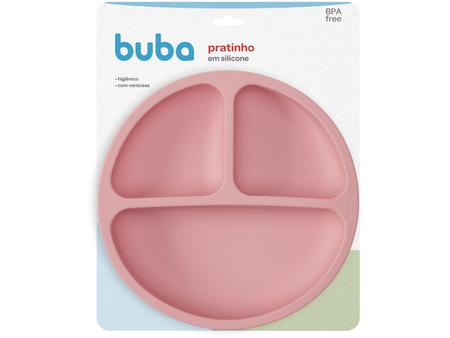 Imagem de Prato Infantil com Divisória Silicone Buba 15631