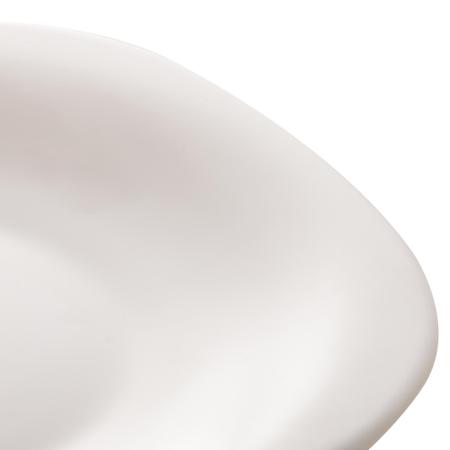 Imagem de Prato Para Sobremesa De Vidro Opalino Carine White 19Cm