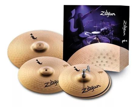 Imagem de Pratos 13hh + 14c + 18cr ifamily essentials ilhessp zildjian 