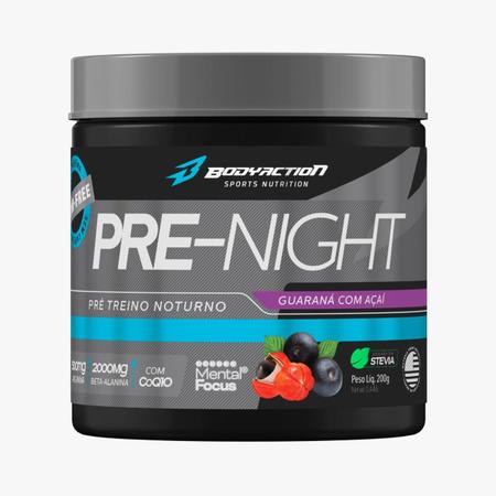 Imagem de Pre-Night Pré Treino Noturno 200G Guaraná E Açaí -Bodyaction