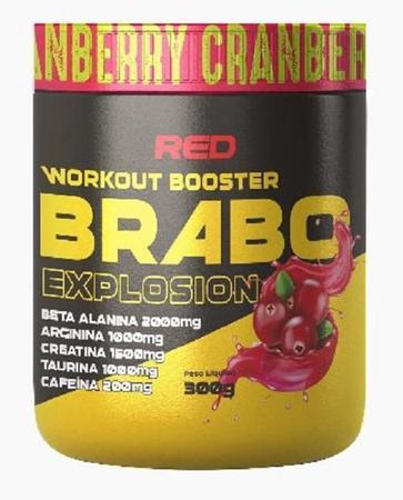 Imagem de Pré Treino Red Brabo Explosion Cranberry 300G