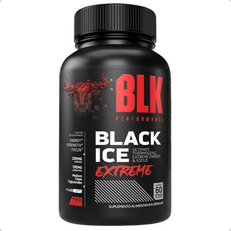 Imagem de Pre Workout Black Ice Extreme 920mg 60 Capsulas BLK