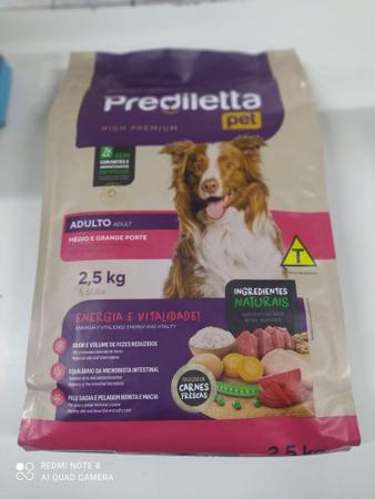 Imagem de Prediletta pet adulto médio e grande porte ingredientes naturais high premium 2,5KG