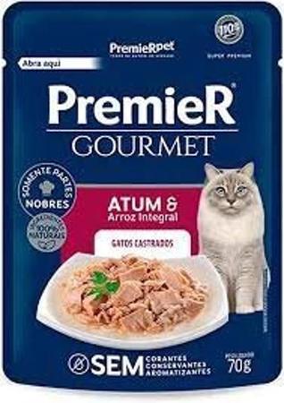 Imagem de Premier Gourmet Gato Adult Cast Atum 70 G
