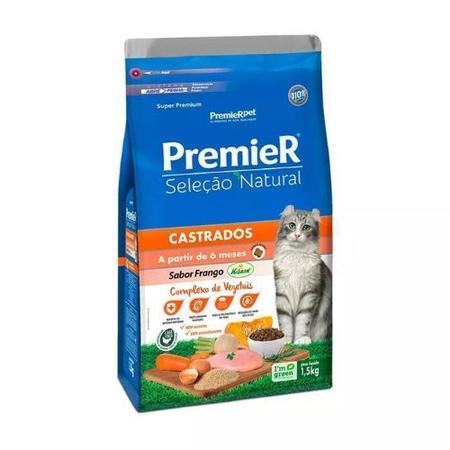 Imagem de Premier selecao natur gatos adult cast 1,5 kg