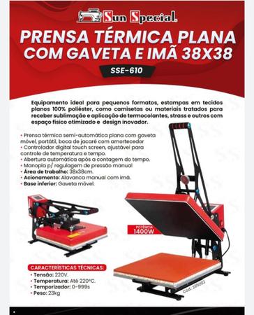 Prensa Térmica - Sun Special