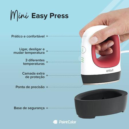 Imagem de Prensa Termica Portatil Cricut Mini Easy Press 2