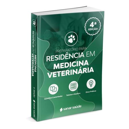 Imagem de Preparatório para Residências em Medicina Veterinária 2021 - 4ª Ed. - Sanar Editora
