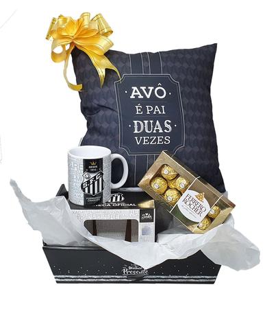 Imagem de Presente para Avô Santista Kit dia dos Pais c/ Caneca Santos