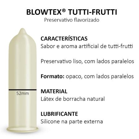 Imagem de Preservativo Blowtex Tutti Frutti Leve 9 Pague 6 unidades