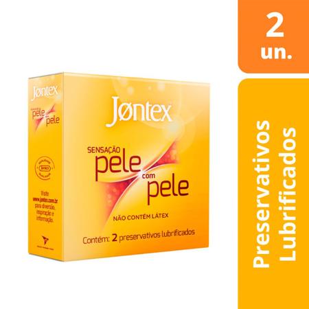 Imagem de Preservativo Jontex Sensação Pele com Pele 2 Unidades