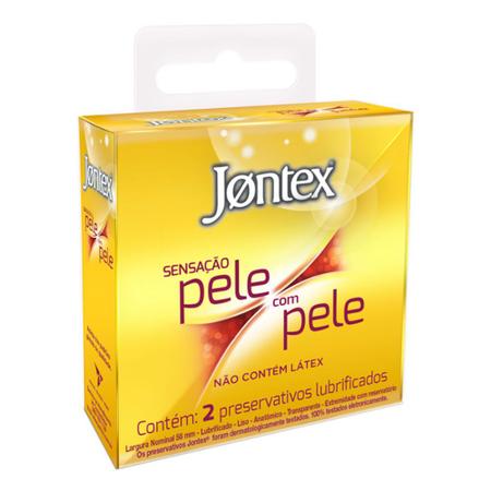 Imagem de Preservativo Jontex Sensação Pele com Pele 2 Unidades